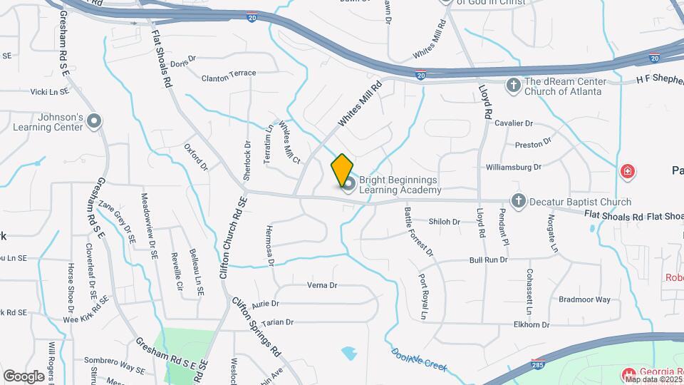 2966 Flat Shoals Rd Map and Location Details