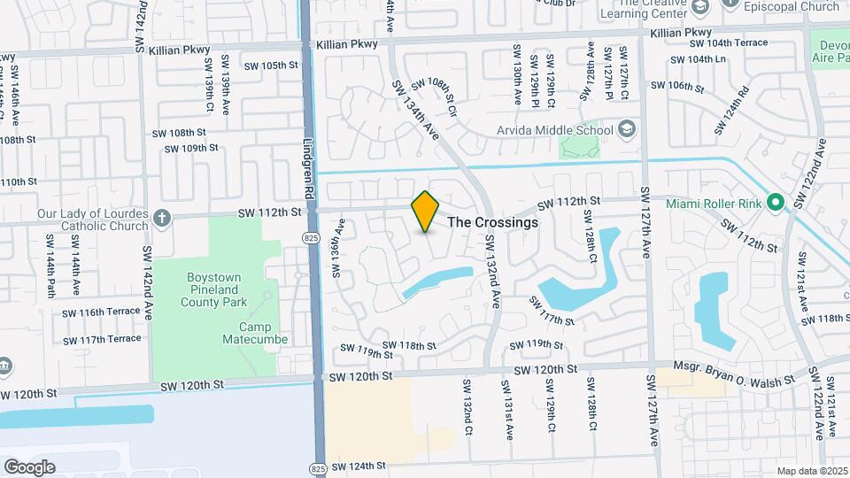 11332 SW 133rd Ct Map and Location Details