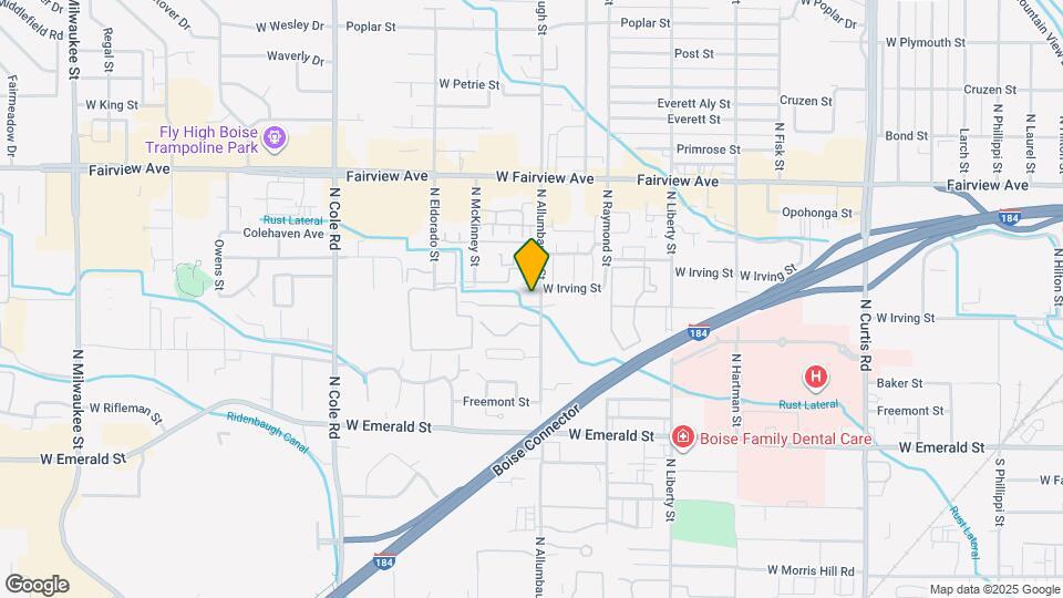 6820 W Irving Ln Map and Location Details