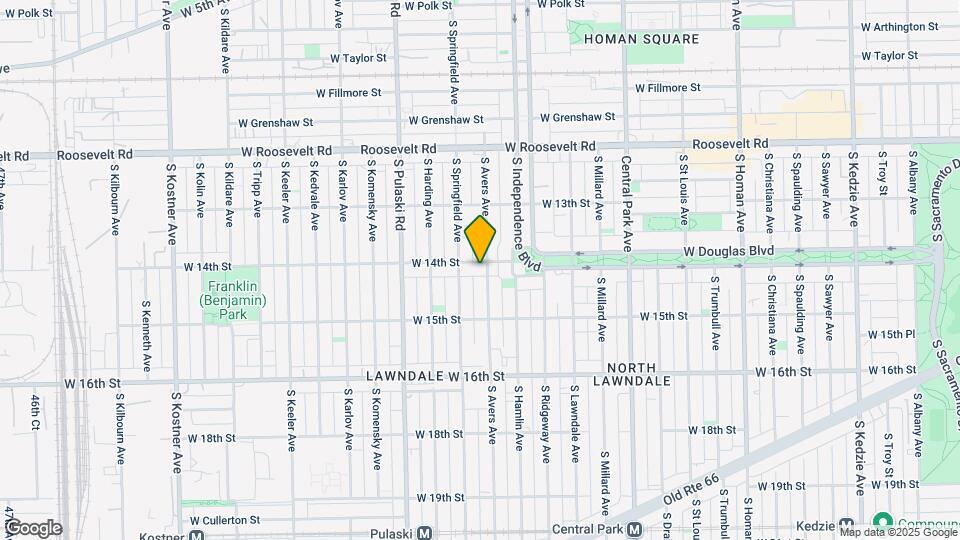 3839 W 14th St Map and Location Details