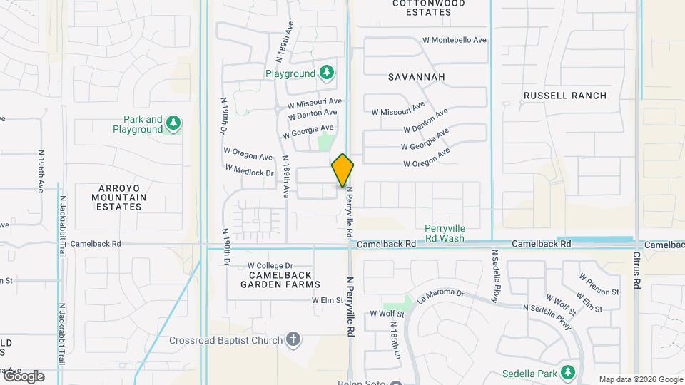 5155 N 187th Ln Mapa y Detalles de la Ubicación