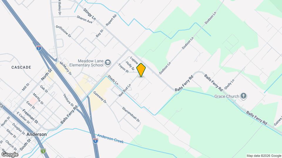 2870 Iris St Map and Location Details