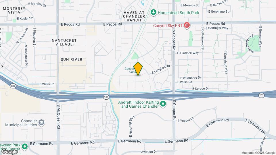 1711 E Wesson Dr Map and Location Details