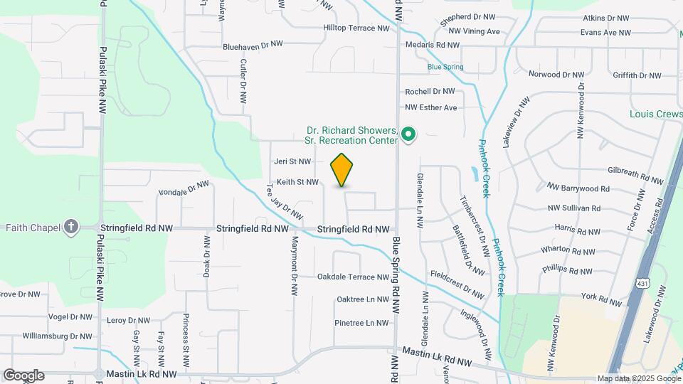 4213 Eastland Dr NW Map and Location Details