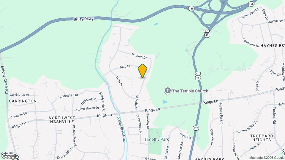 544 Phipps Dr Map and Location Details