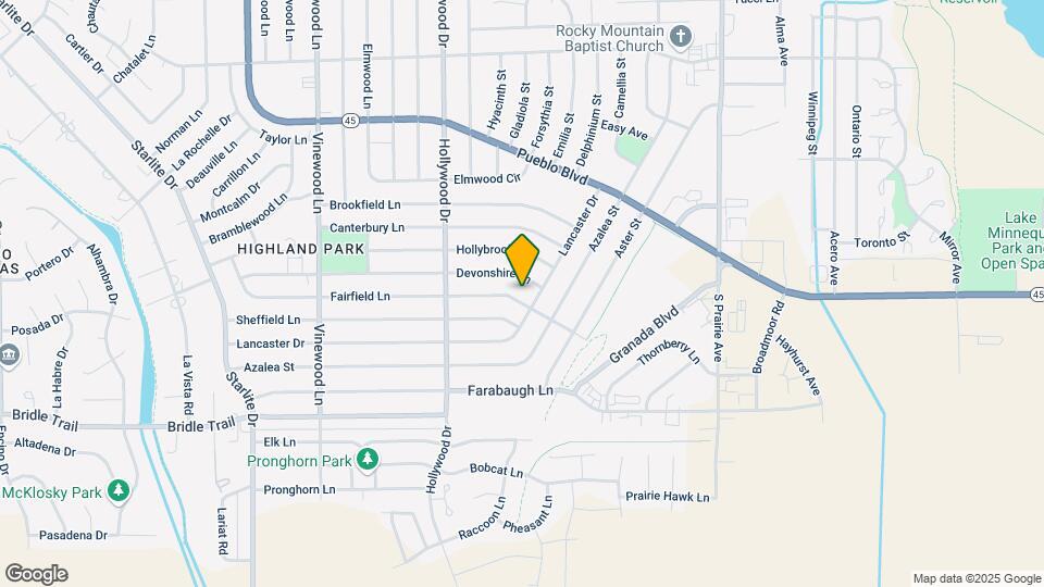 3211 Fairfield Ln Map and Location Details