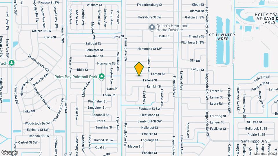 541 Fellenz St Map and Location Details