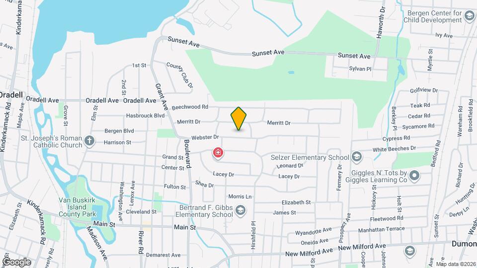 327 Webster Dr Map and Location Details