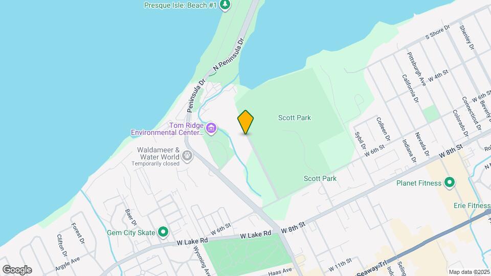 Presque Isle Condominiums Mapa y Detalles de la Ubicación