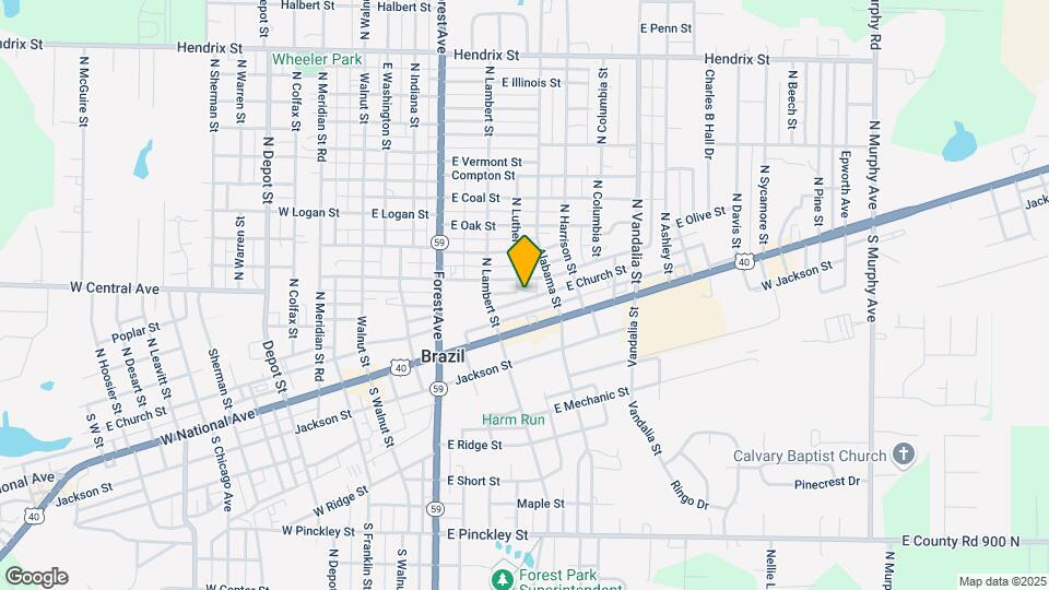 440 E Church St Map and Location Details