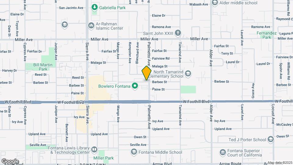 17279 Barbee St Map and Location Details
