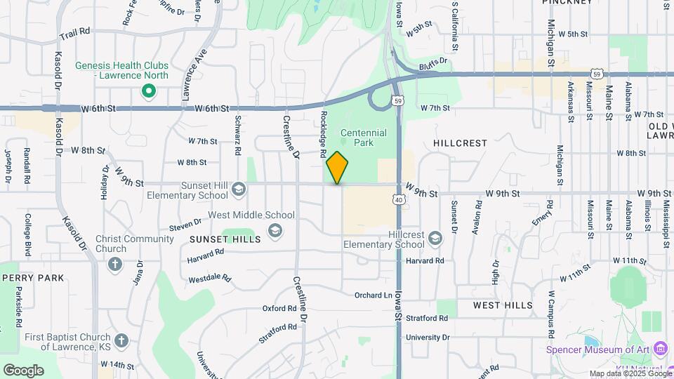 901 Centennial Dr Map and Location Details