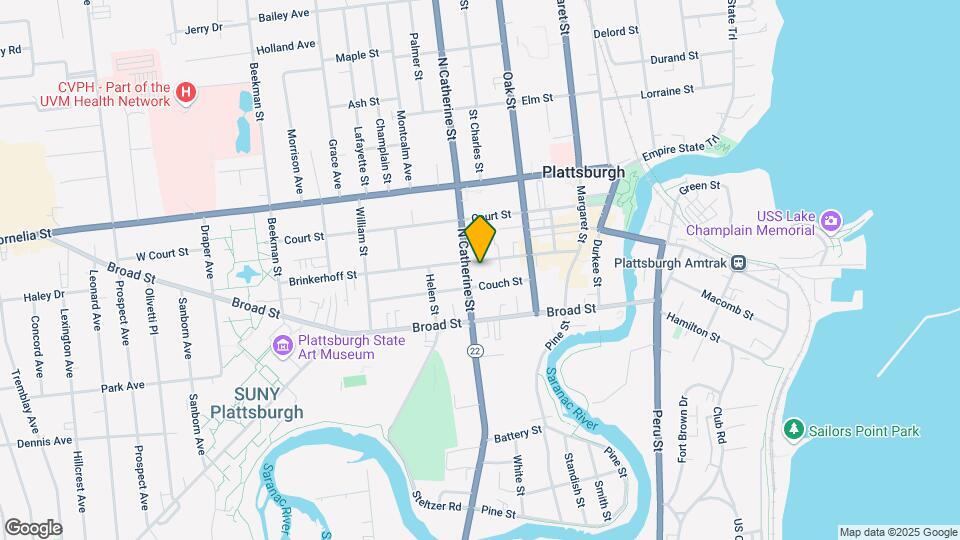 69 Brinkerhoff St, Unit Apt. 1 Map and Location Details