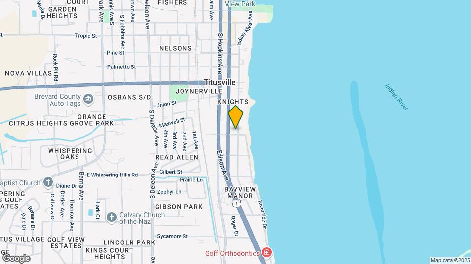1030 Indian River Ave Map and Location Details
