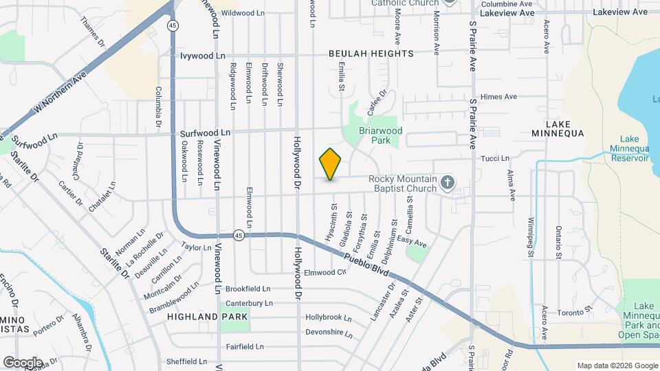 3581 O Neal Ave Map and Location Details