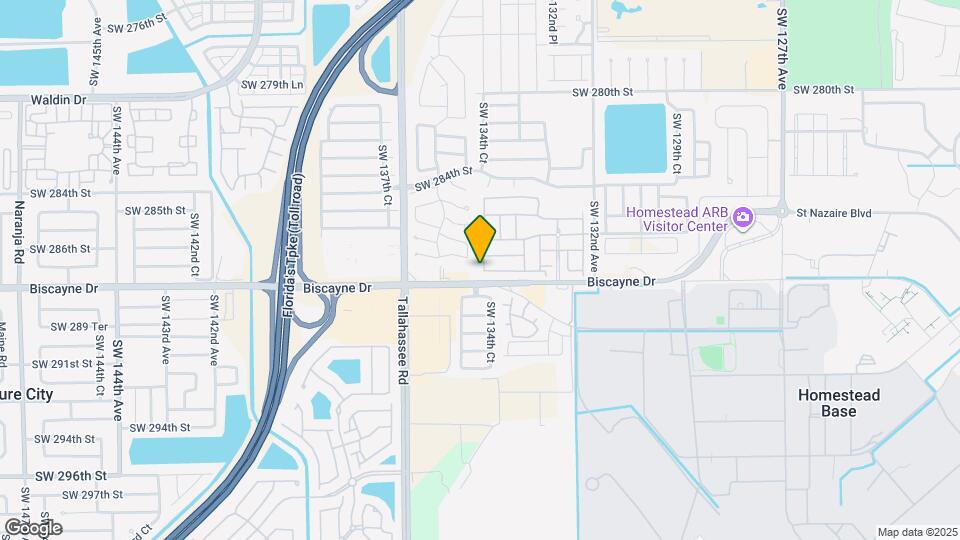 28742 SW 134th Ct Map and Location Details