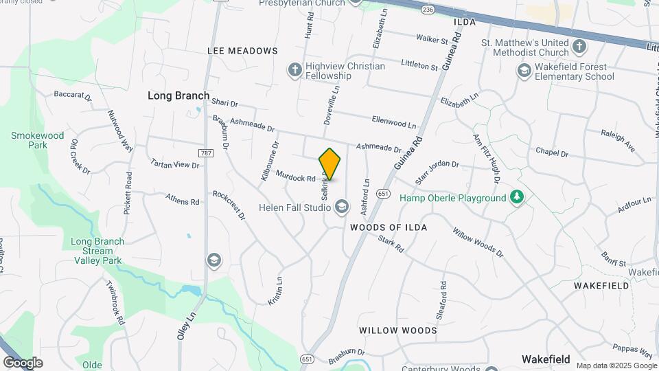 4309 Selkirk Dr Map and Location Details