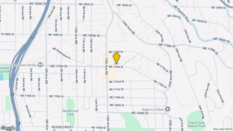 1540 NE 175th St Map and Location Details