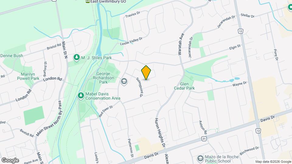 807 Greenfield Crescent Map and Location Details