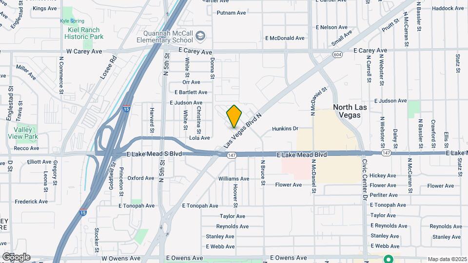 2055 Las Vegas Blvd N, Unit 1 Map and Location Details