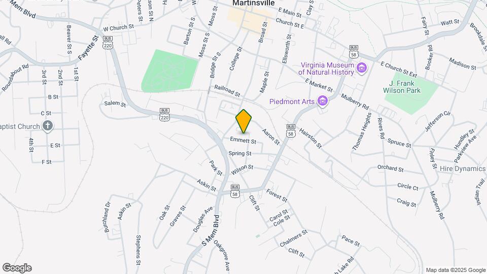 115 Emmett St Map and Location Details