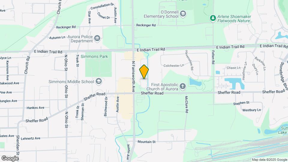 1021 Tollview Ave Map and Location Details