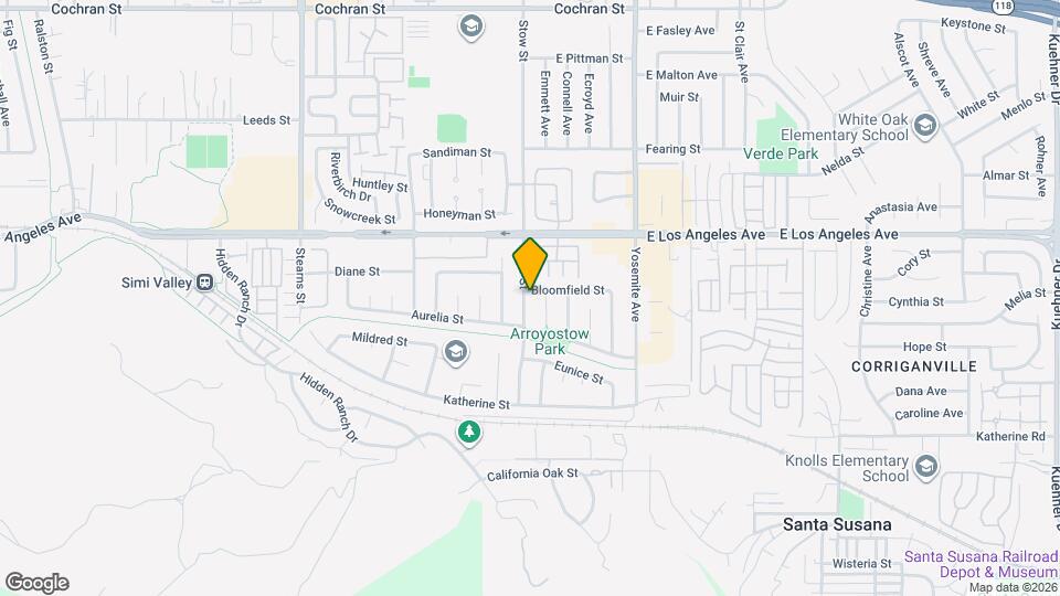 5604 Bloomfield St Map and Location Details