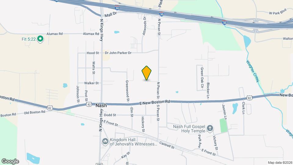 269 N Pecan St Map and Location Details