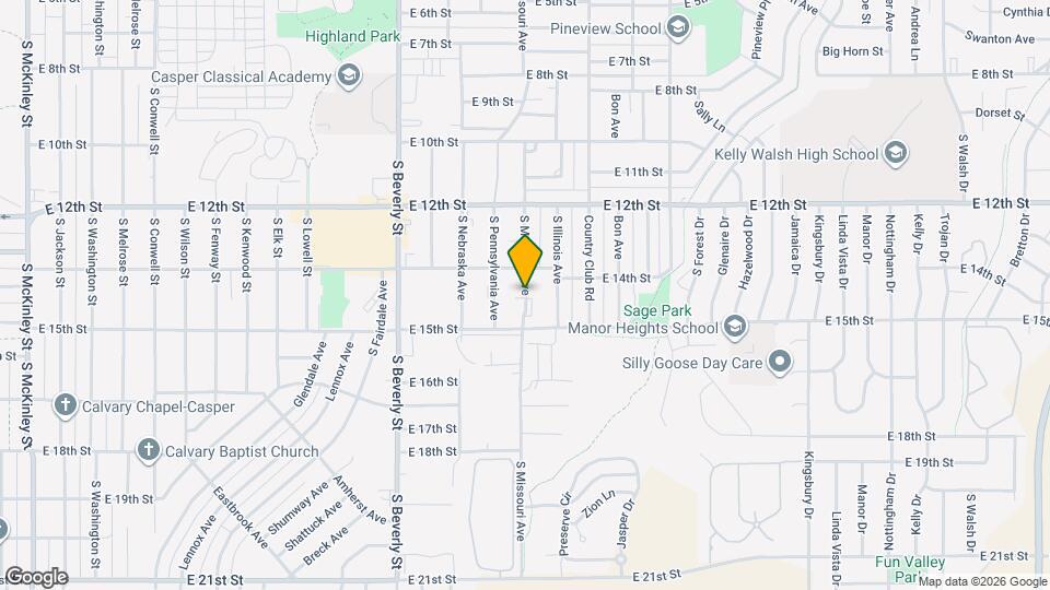 Eastward Court Apartments Map and Location Details
