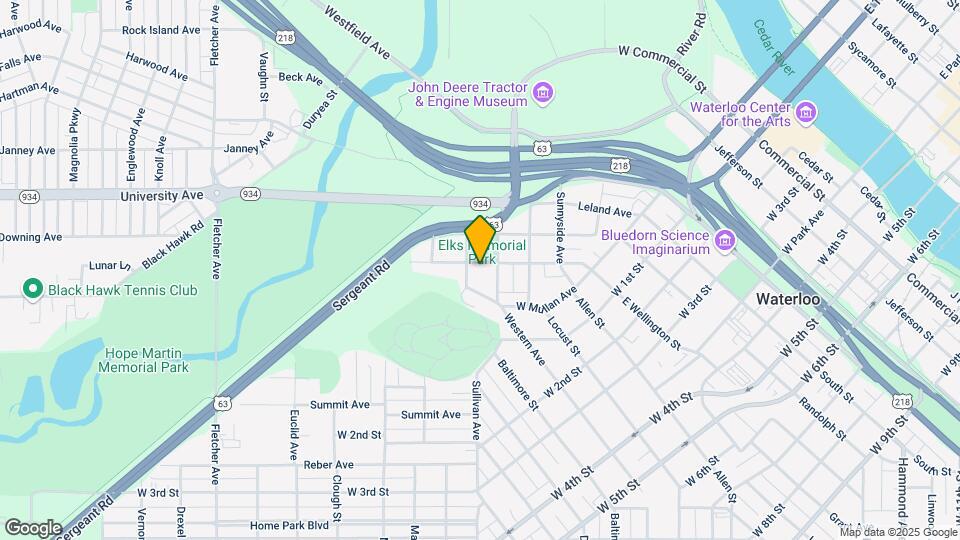 1252 W Mullan Ave Mapa y Detalles de la Ubicación
