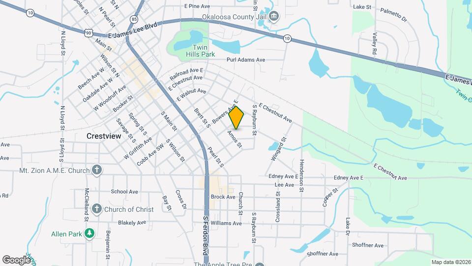 751 Amos St Map and Location Details
