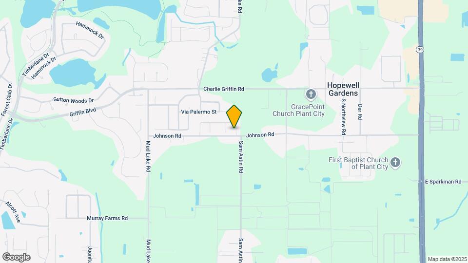 1707 Johnson Pointe Dr Map and Location Details
