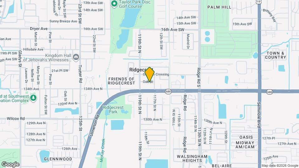 1448 Oak St Mapa y Detalles de la Ubicación