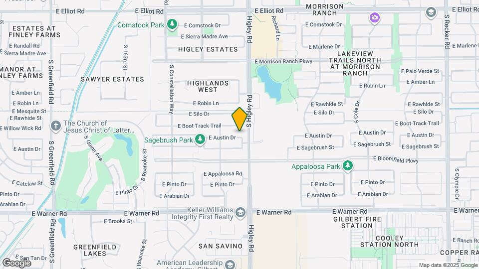 3156 E Austin Dr Map and Location Details