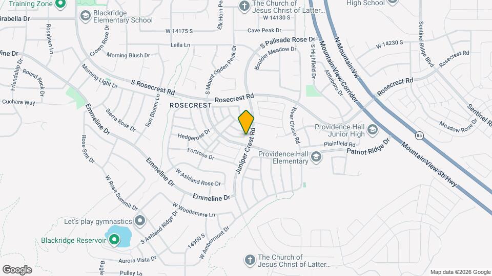 14561 S Siltstone Rd Map and Location Details