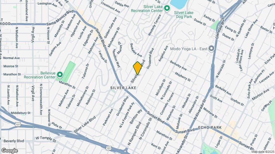 1400 Silver Lake Blvd Map and Location Details