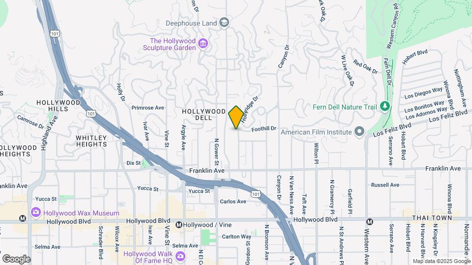 2019 Cheremoya Ave Map and Location Details
