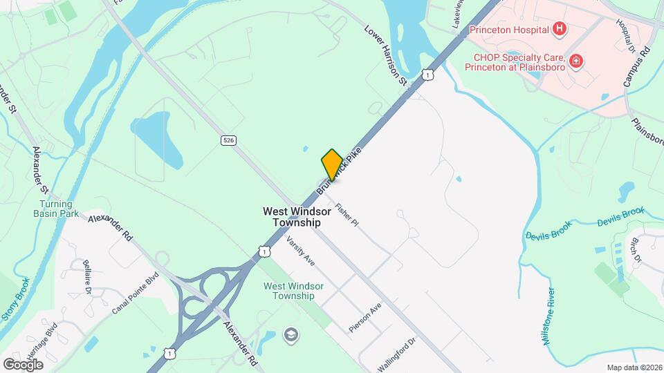 3728 Brunswick Pike Map and Location Details