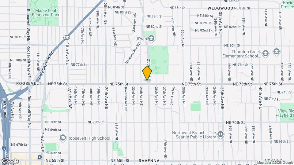 7503 25th Ave NE Map and Location Details