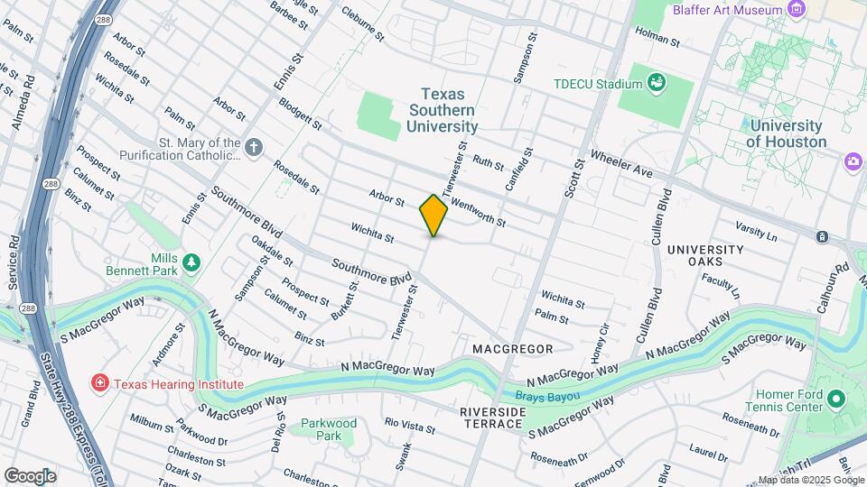 5005 Tierwester st, Unit 2 Map and Location Details