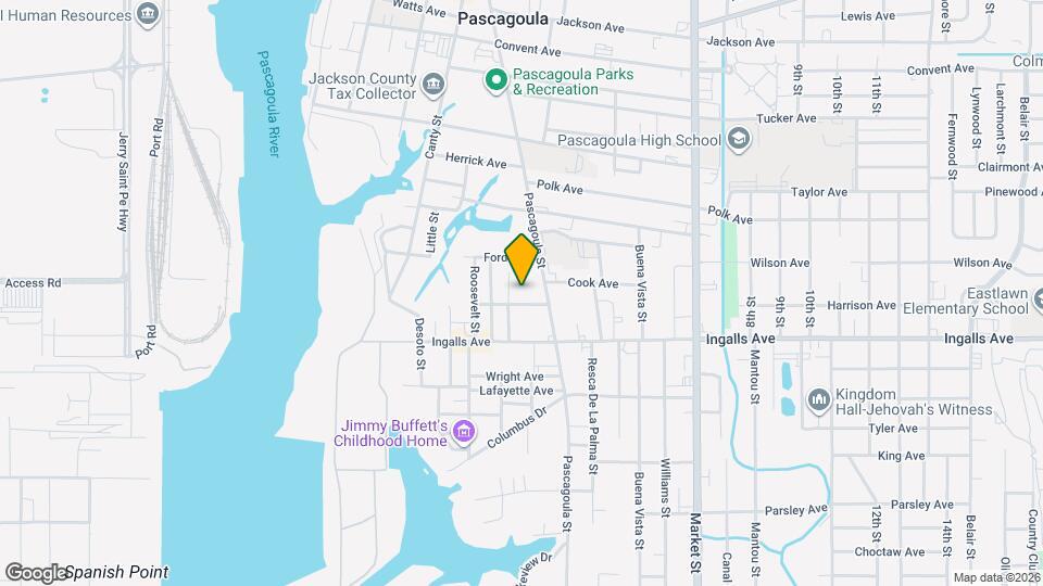 905 Sarrazin Ave Mapa y Detalles de la Ubicación