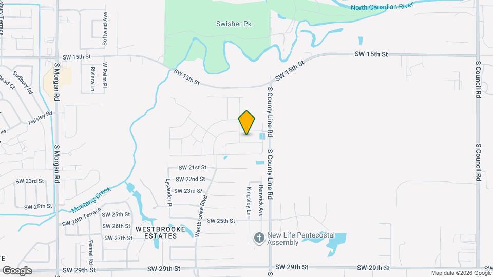 9109 SW 19th St Map and Location Details