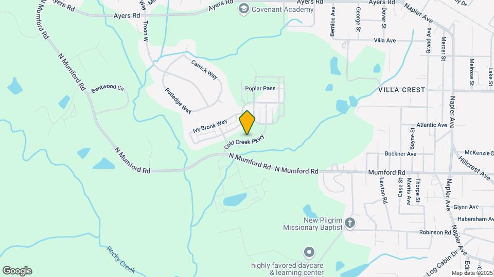 124 Cold Creek Pkwy Map and Location Details