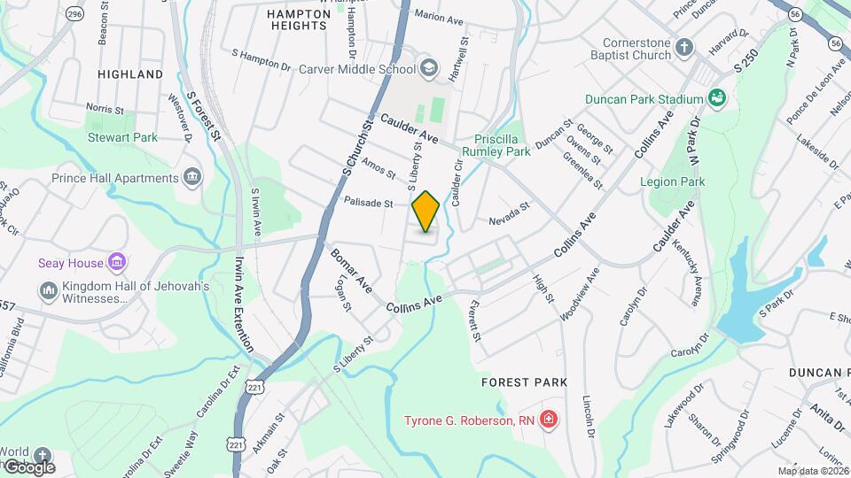305 Appian Dr Map and Location Details