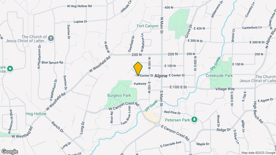 Alpine Apartments Map and Location Details