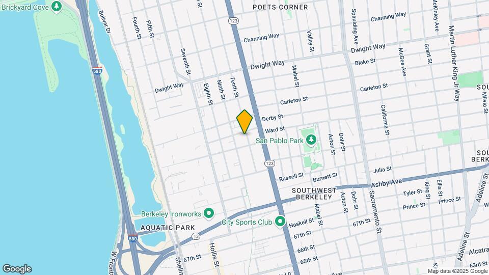 2730 10th St Map and Location Details