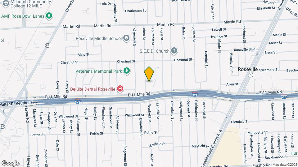 27156 Blum St Map and Location Details