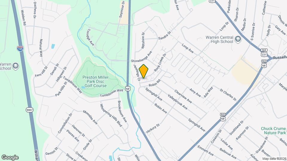 2136 Rock Creek Dr Map and Location Details