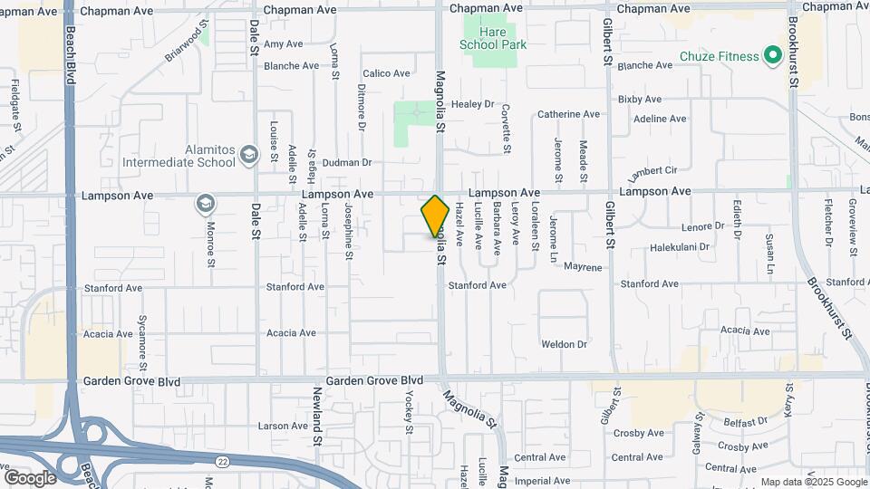 8971 Ann Cross Dr Map and Location Details