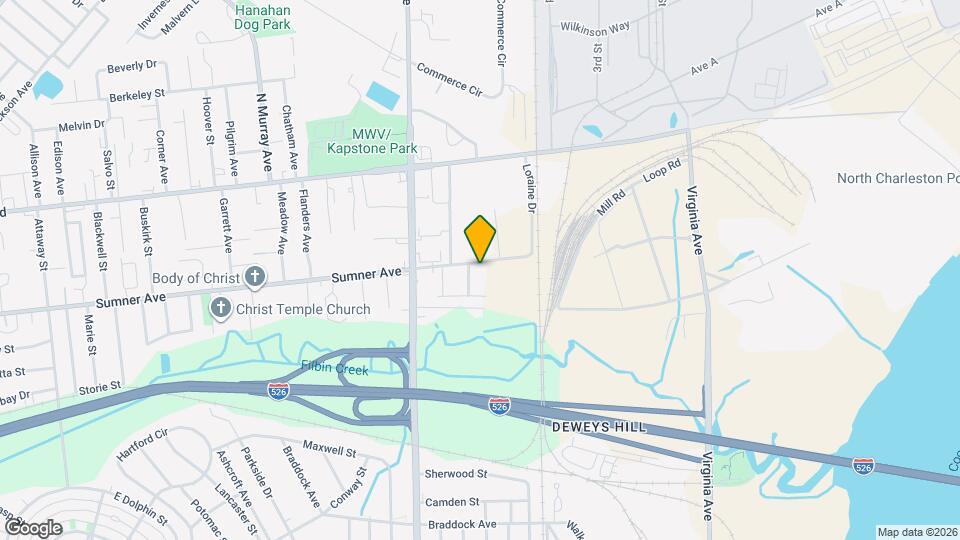 1149 Sumner Ave Map and Location Details